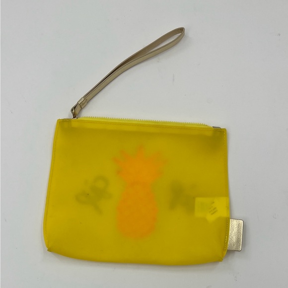 Lilly Pulitzer Sip Sip with goombay appliqué jelly wristlet pouch - Picture 2 of 14